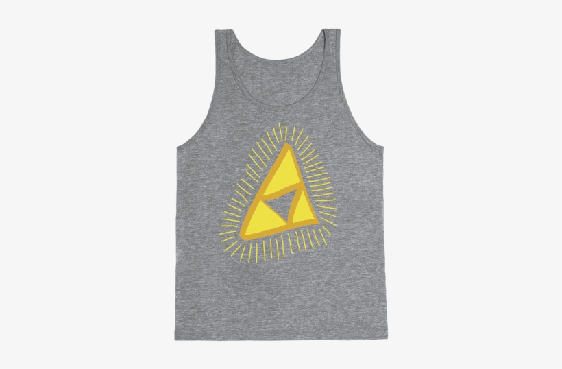 The Triforce Tank Top - Chocolate Comes From Cocoa, Cocoa Is A Tree, Trees, transparent png #282294