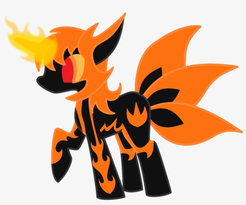 She Has Fire Powers, And Her Horn Combines The Functions - Cartoon, transparent png #282550