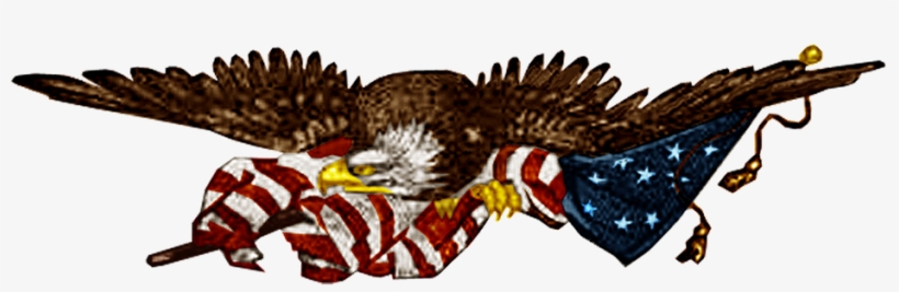 Bald Eagle Clipart Patriotic - Patriotic Eagle Clipart, transparent png #282593