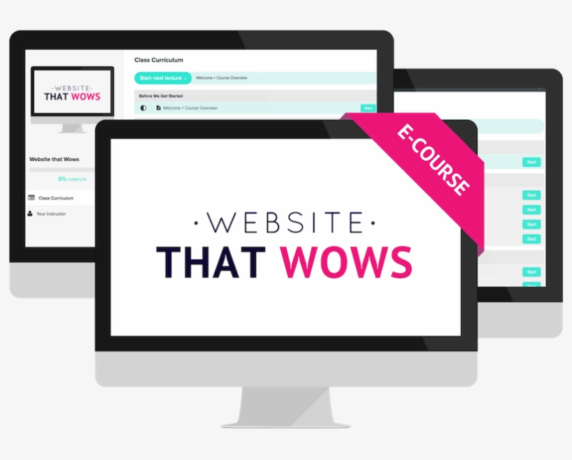 Website That Wows Online Course - Web Page, transparent png #283086