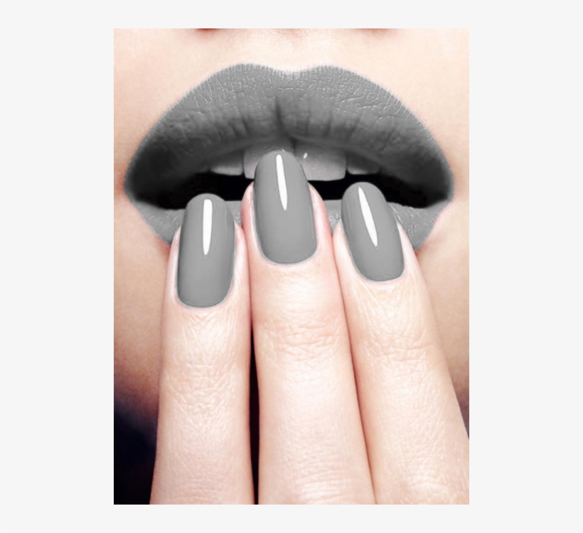 Semi Transparent Lips/nails Made By Totally Transparent - Nail Paint And Lipstick, transparent png #283144