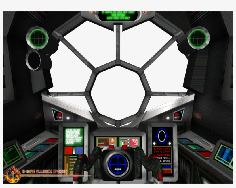 Report Rss Tie Defender Cockpit - Star Wars Tie Fighter Cockpit, transparent png #283188