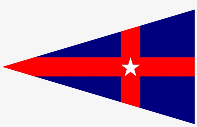 Burgee Of The New York Yacht Club-mirror - Burgee, transparent png #283435