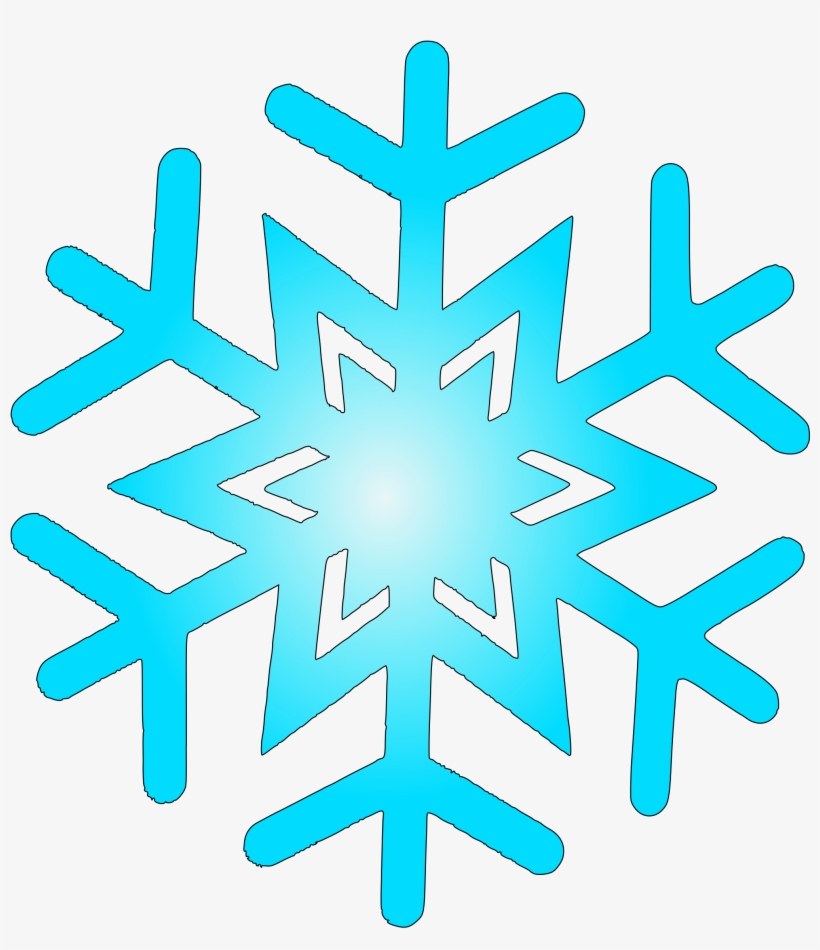 Frost Clipart Flake - Snowflake Logo, transparent png #283462