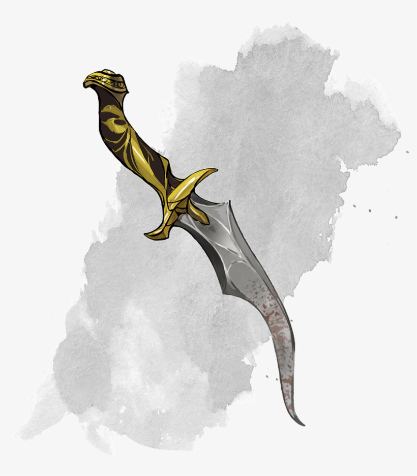 Weapon Dagger - Dungeons And Dragons Weapons Dagger, transparent png #283511