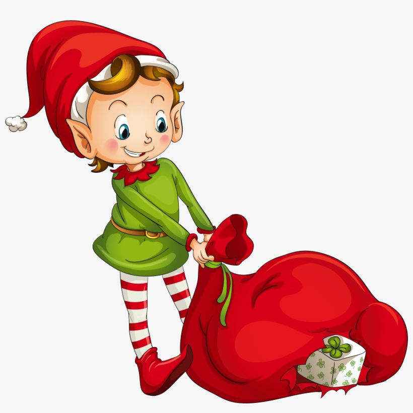 Christmas Elves, transparent png #283552