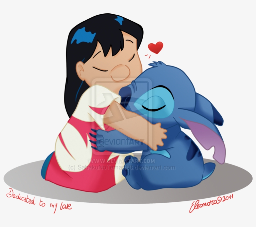 Hug Clipart Stitch - Imagenes De Lilo Y Stitch, transparent png #283699