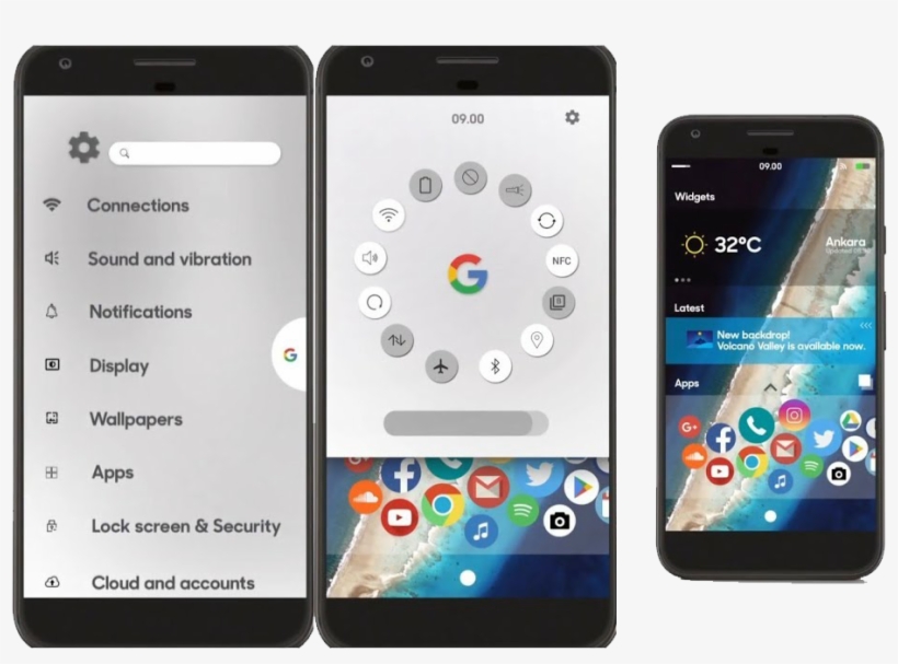 Android Pie 9.0, transparent png #283886