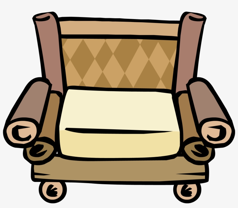 Bamboo Chair - Png - Furniture Club Penguin Chair, transparent png #283939