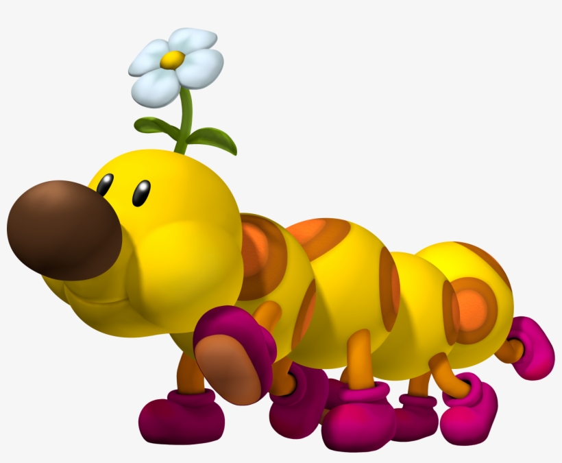 Wiggler - Wiggler From Mario, transparent png #284226