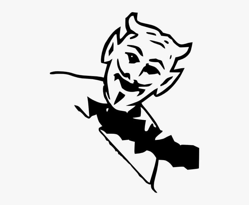 Devil Horns Tattoo Transparent, transparent png #284296