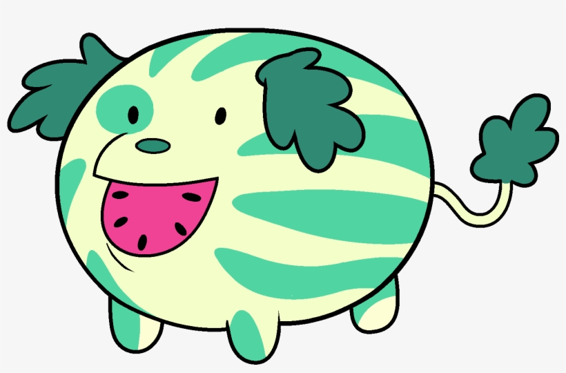 Watermelon Dog By Lenhi - Steven Universe Dog, transparent png #284343