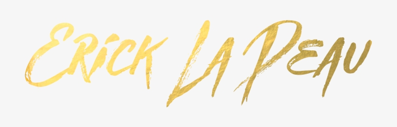 Dj Erick La Peau Had An Early Introduction To Various - Calligraphy, transparent png #284383