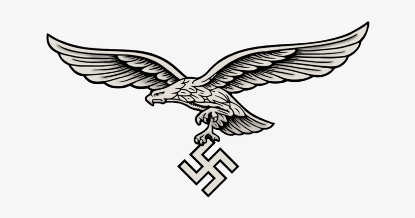 320 × 188 Pixels - Luftwaffe Eagle Logo, transparent png #284601