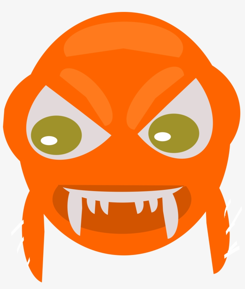Angry Emoji Clipart Different - Angry Fish Clipart Transparent, transparent png #284683