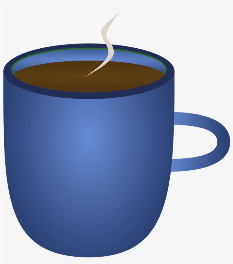 Blue Coffee Cup - Blue Coffee Mug Png, transparent png #285106