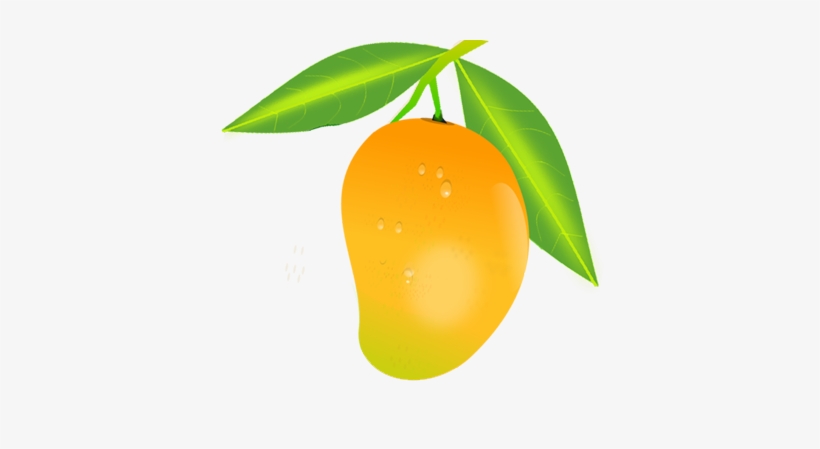 Mango Png Image - Mango Clipart With Leaves, transparent png #285107