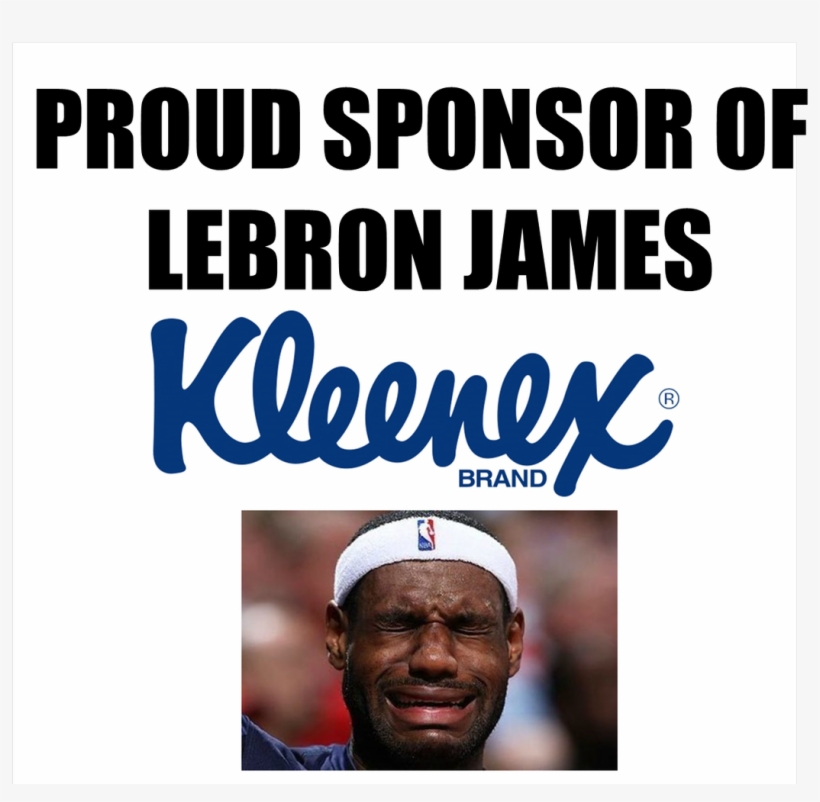 #lebronjames #goldenstatewarriors #dubspic - Lebron James Crying, transparent png #285147