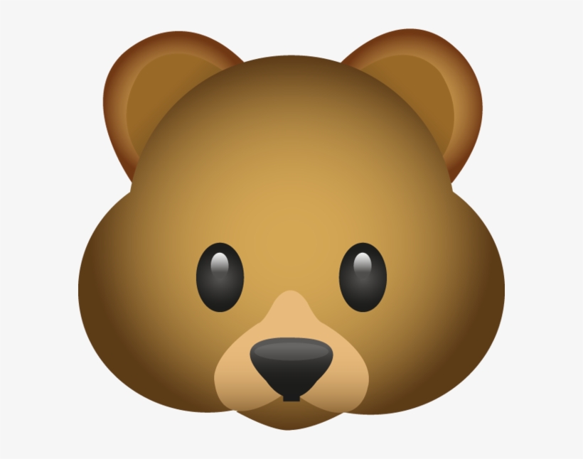 Download Bear Emoji Png - Bear Emoji Png, transparent png #285182