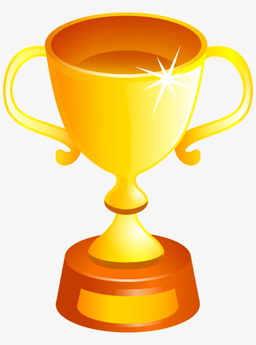 Golden Cup Illustration - Золотой Кубок Png, transparent png #285230
