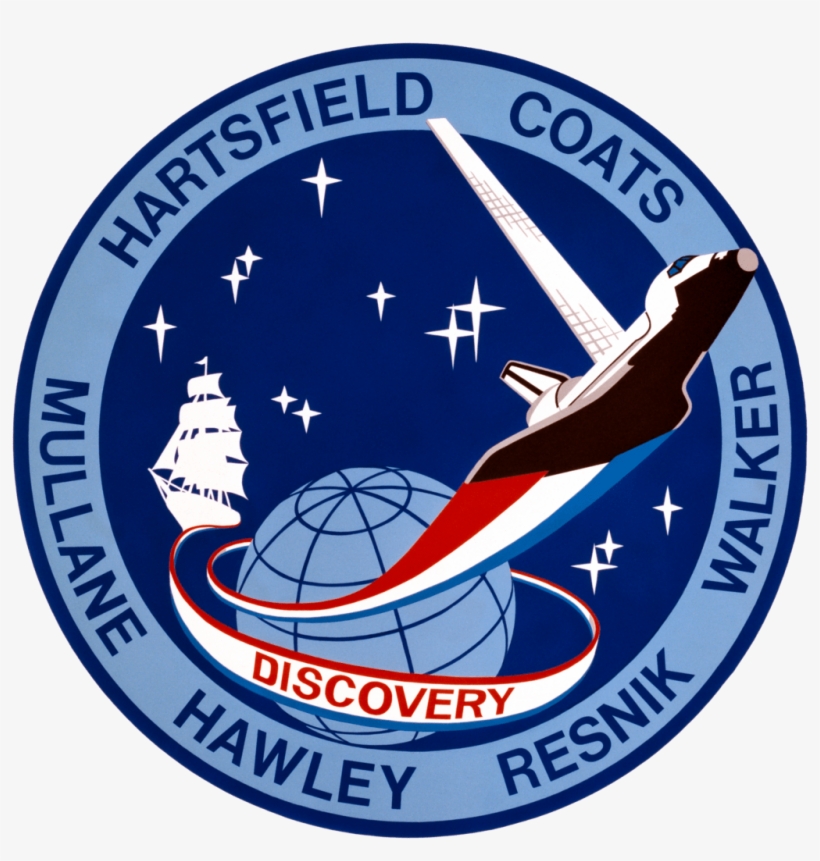 Sts 41 D - Discovery Space Shuttle Logo, transparent png #285234