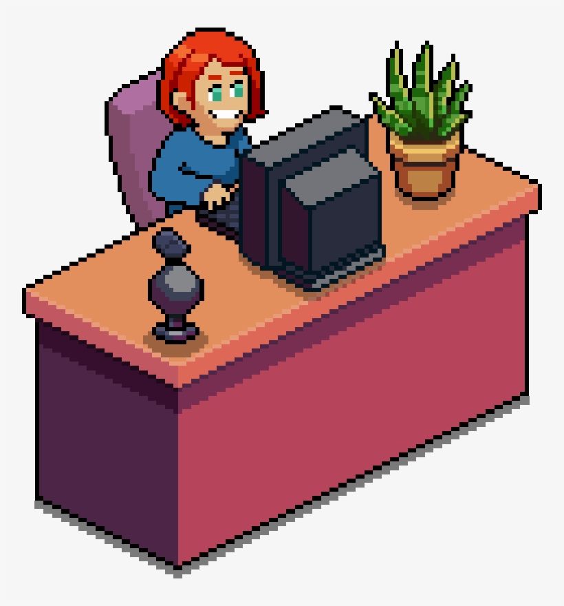 Celebration Tuber Desk - Cartoon, transparent png #285368