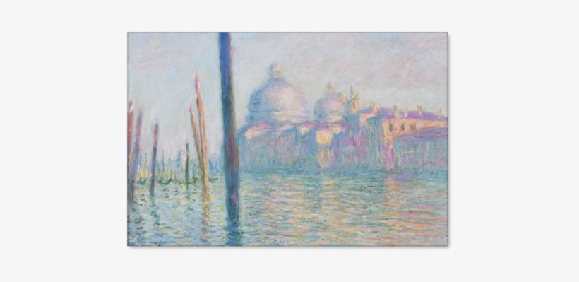 Le Grand Canal - Monet Santa Maria Della Salute, transparent png #285571