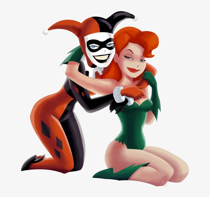 Harley Quinn And Poison Ivy, transparent png #285702