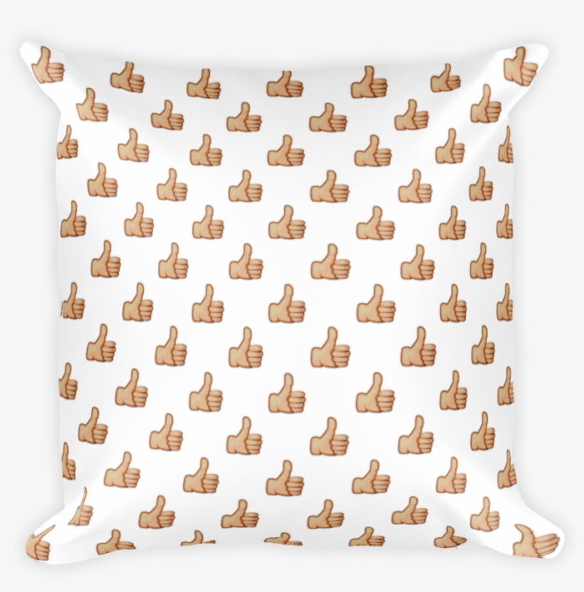 Thumbs Up Sign-just Emoji - Fried Shrimp Emoji Pillow, transparent png #285904