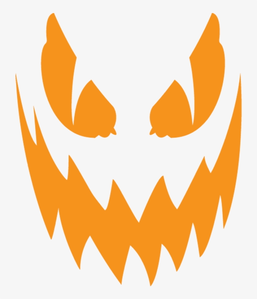 Creepy Clipart Jack O Lantern - Scary Jack O Lantern Png, transparent png #285947