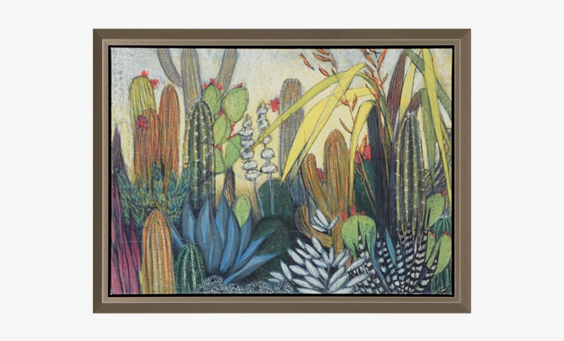 Succulents - Paragon Succulents Framed Painting Print, transparent png #286003