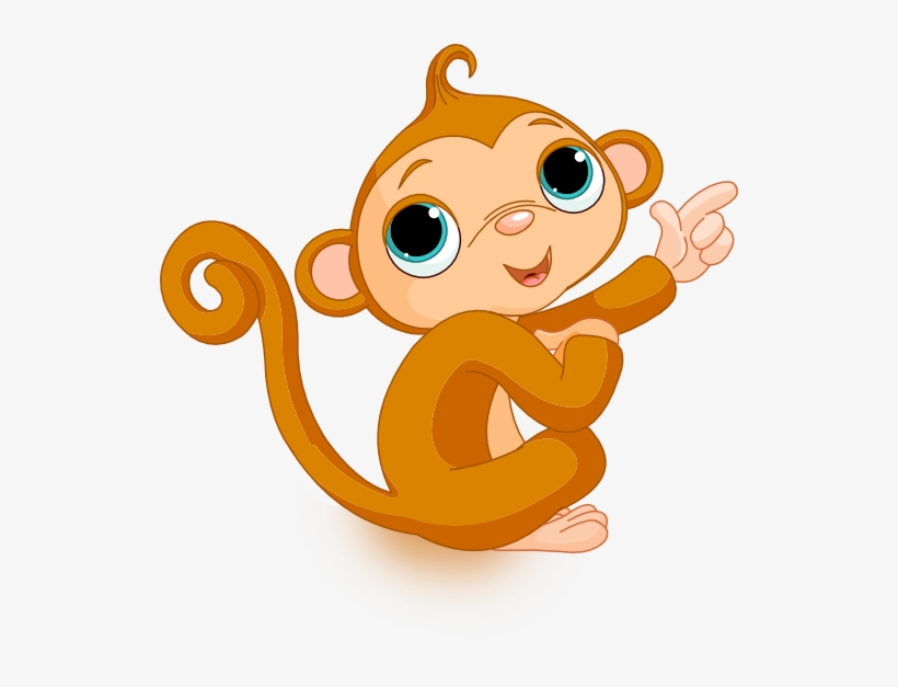 Free Icons Png Baby Monkey Cartoon Png Free Transparent Png Download Pngkey