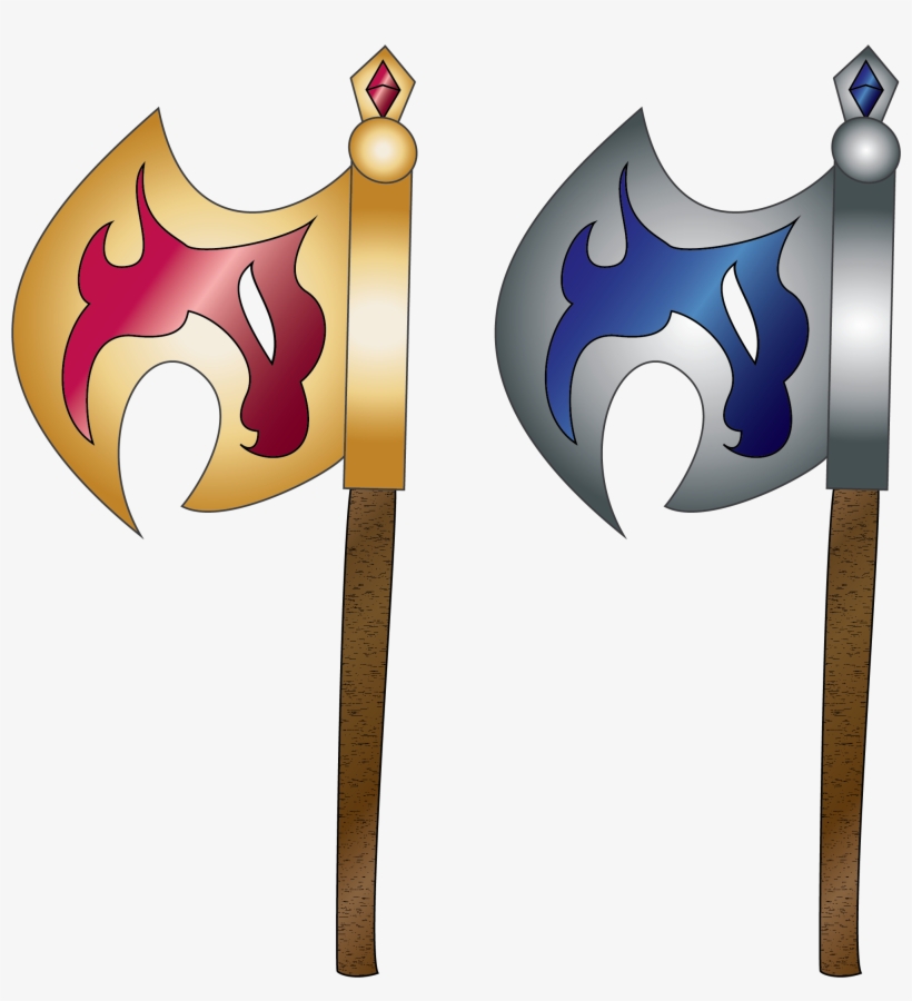 Axe - Shield, transparent png #286178
