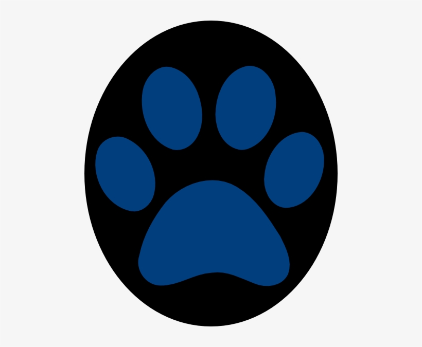 Paw Print Svg Clip Arts 492 X 595 Px, transparent png #286373