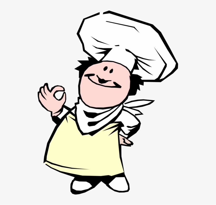 Vector Illustration Of Culinary Cuisine Restaurant - Manipulador De Alimentos Gif, transparent png #286397