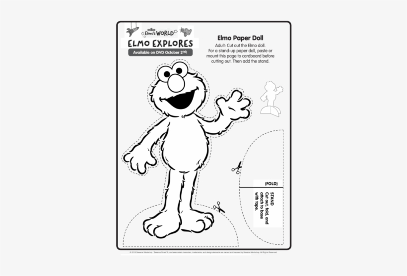 Explore The Everyday World With Everybody's Favorite - Elmo, transparent png #286503