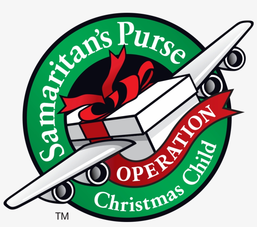 Png Black And White Download Operation Christmas Child - Samaritan's Purse, transparent png #286568