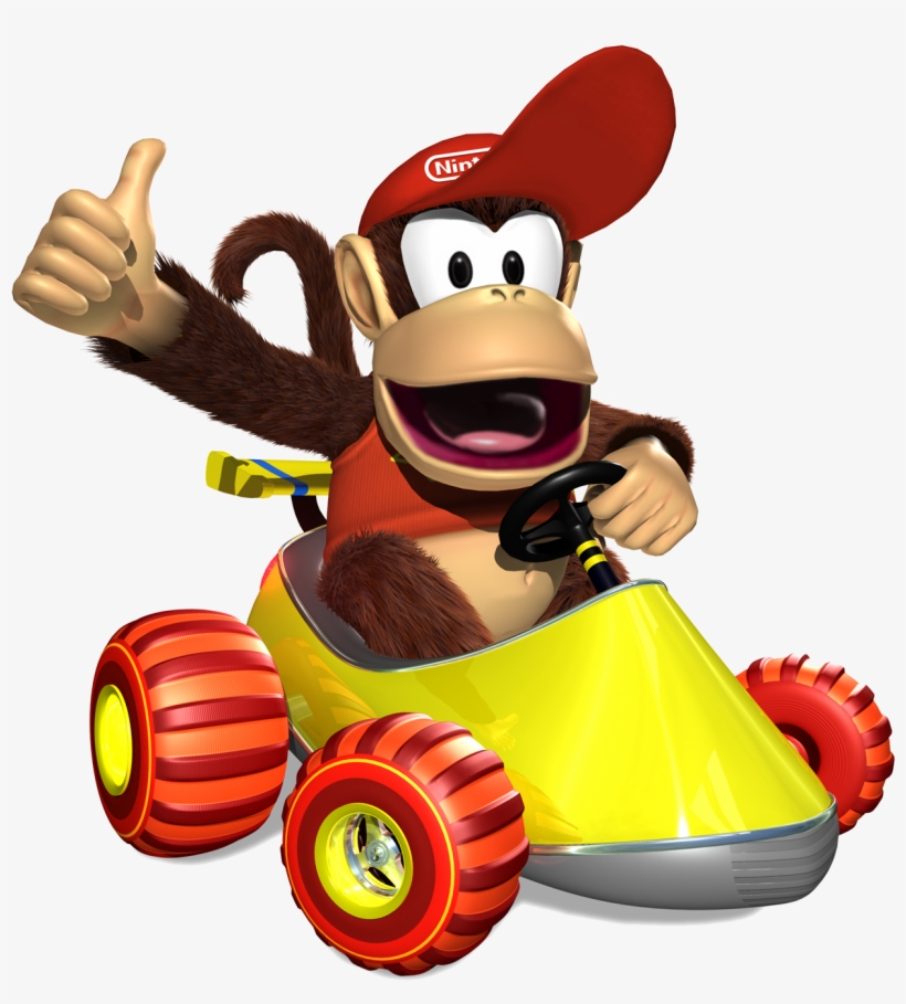 Diddy Kong Artwork - Diddy Kong Racing In Real Life, transparent png #286613