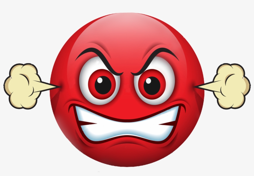 Emoji Png Angry - Outraged Emoji, transparent png #286770. 