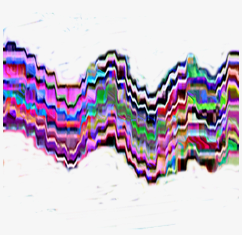 This Was A Picture I Used When I Was Exploring Glitch - Glitch, transparent png #287147