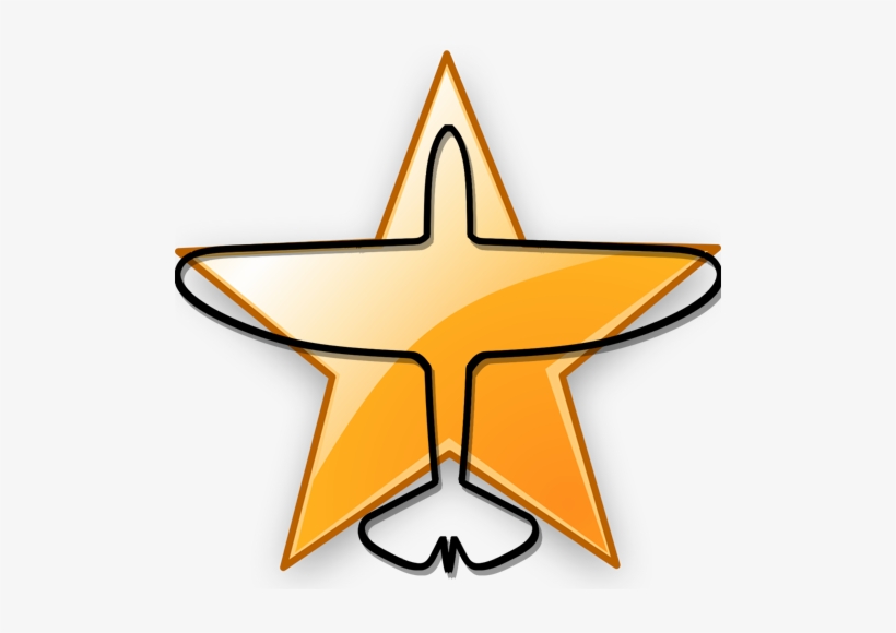 Aviation Gold Star, transparent png #287168