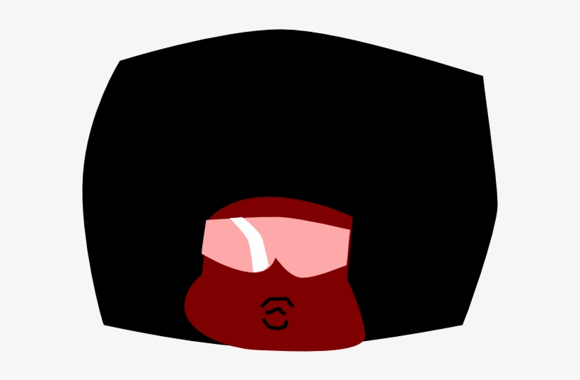 Woman W/ Afro Svg Clip Arts 600 X 468 Px, transparent png #287331