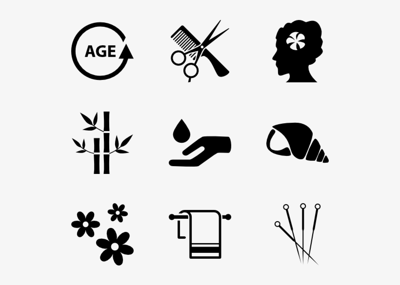 Spa And Relax 100 Icons - Personal Care Vector Icon, transparent png #287378