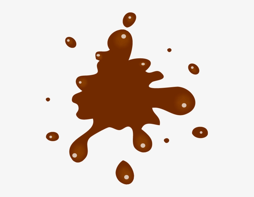 Splatter Vectors, Photos And Psd Files - Brown Paint Splash Png, transparent png #287400