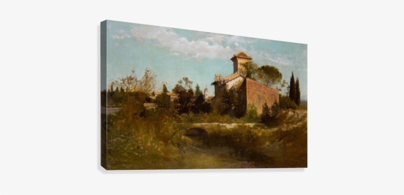 Tombstone Blues And Moorish Canvas Print - Josep Tapiró Baró Paintings, transparent png #287449