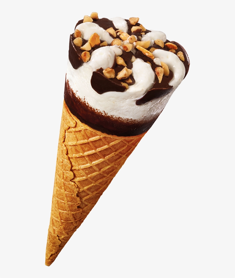 Vanilla Ice Cream Cone Png, transparent png #287599