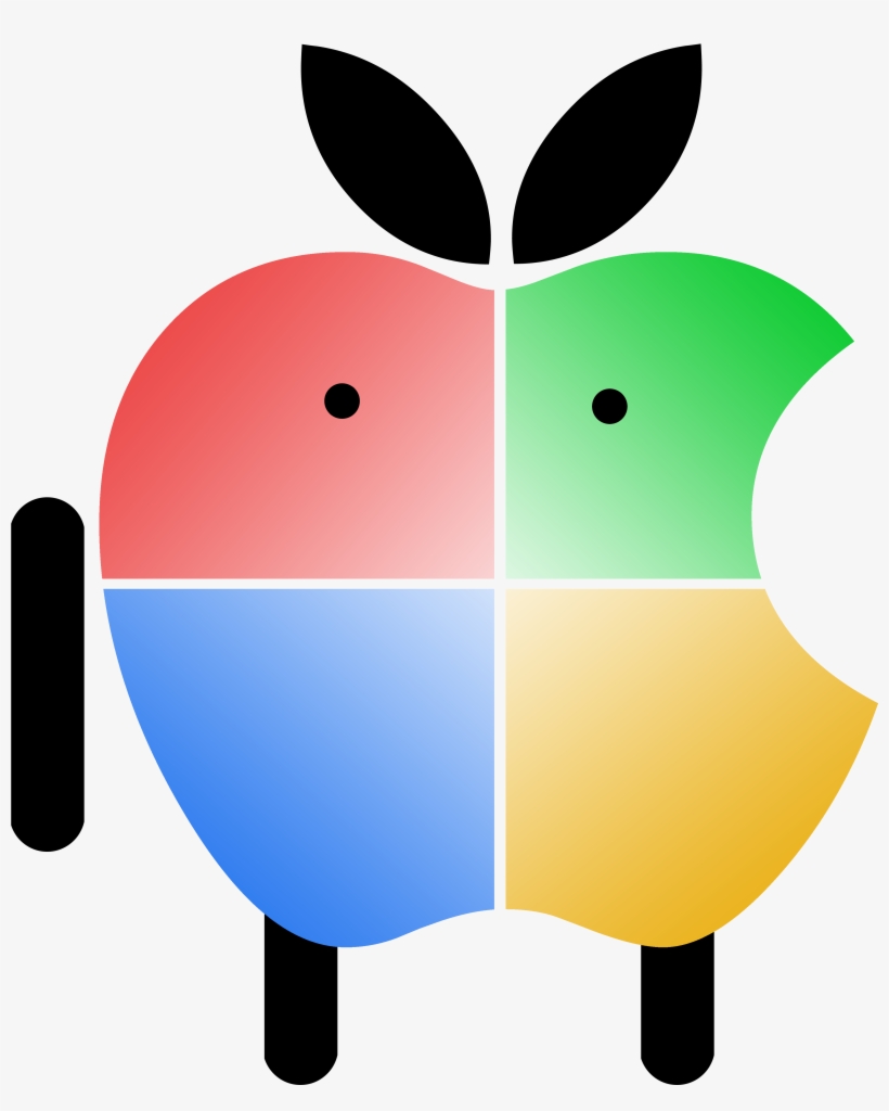 Apple Android Windows Logo - Віндовс Эппл І Андроид, transparent png #287739