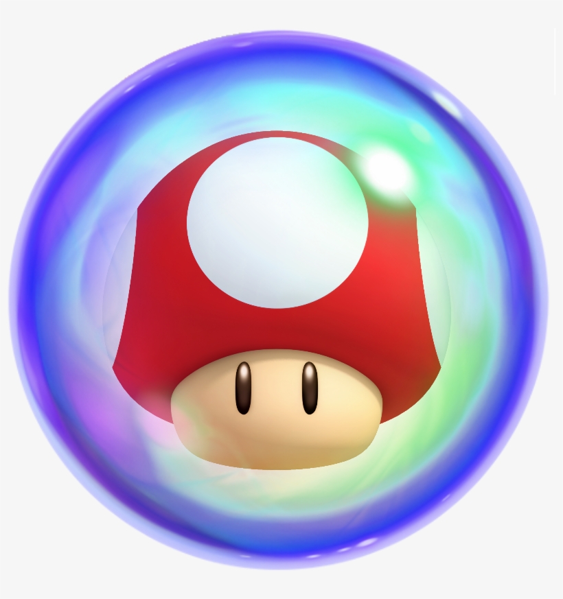 Bubble Mushroom Nsmbw2 - Circle, transparent png #287784