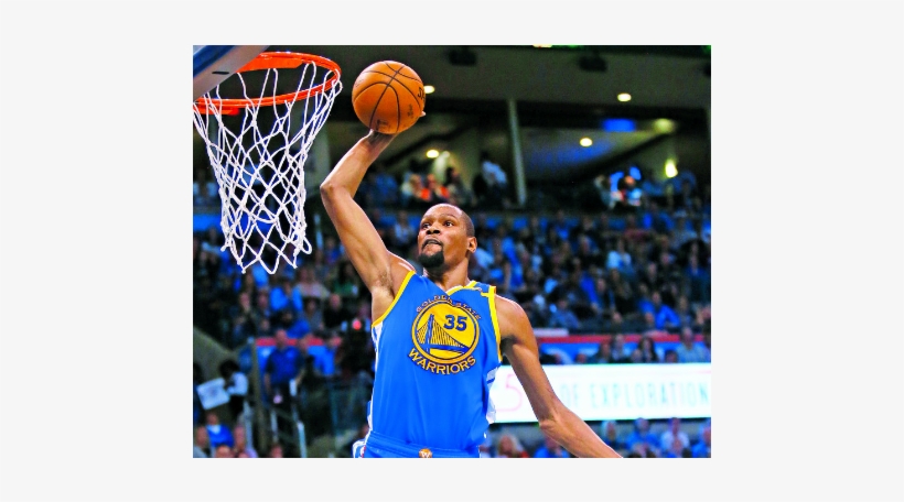 Kevin Durant Shooting Png Download - Kevin Durant Autographed Warriors Signed Basketball, transparent png #287828