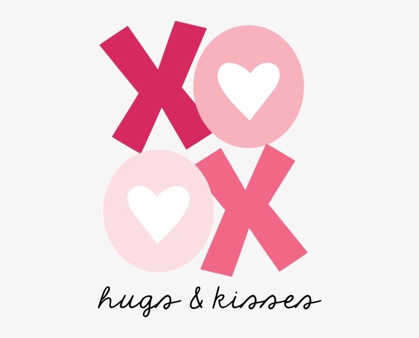 Color Printable Xoxo - Heart, transparent png #288109